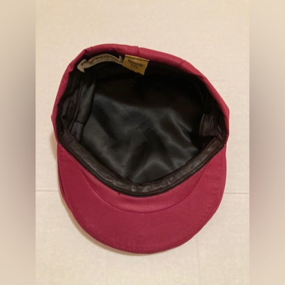 Vintage McGregor Sportswear Golf Red Flat Cap with Union Label - Size Medium - Picture 2 of 9